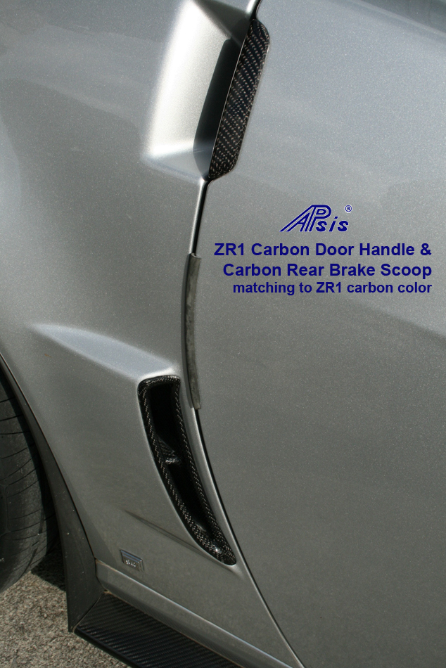 ZR1 Carbon Door Handle & Rear Brake Scoop-1