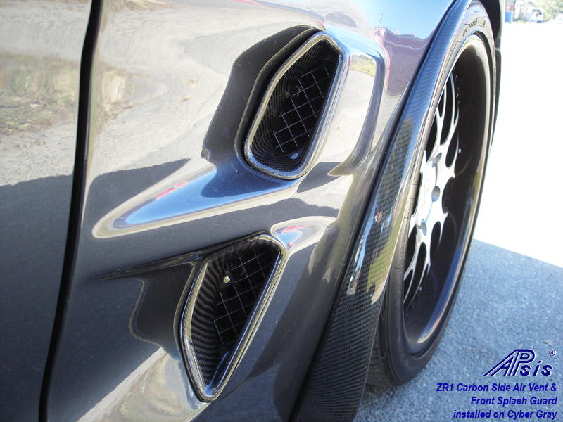 ZR1 Front Side Air Vent-carbon-installed on CG-pass-1