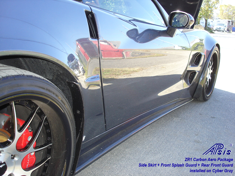 ZR1 Side Skirt-carbon-installed w-carbon guards-pass-1